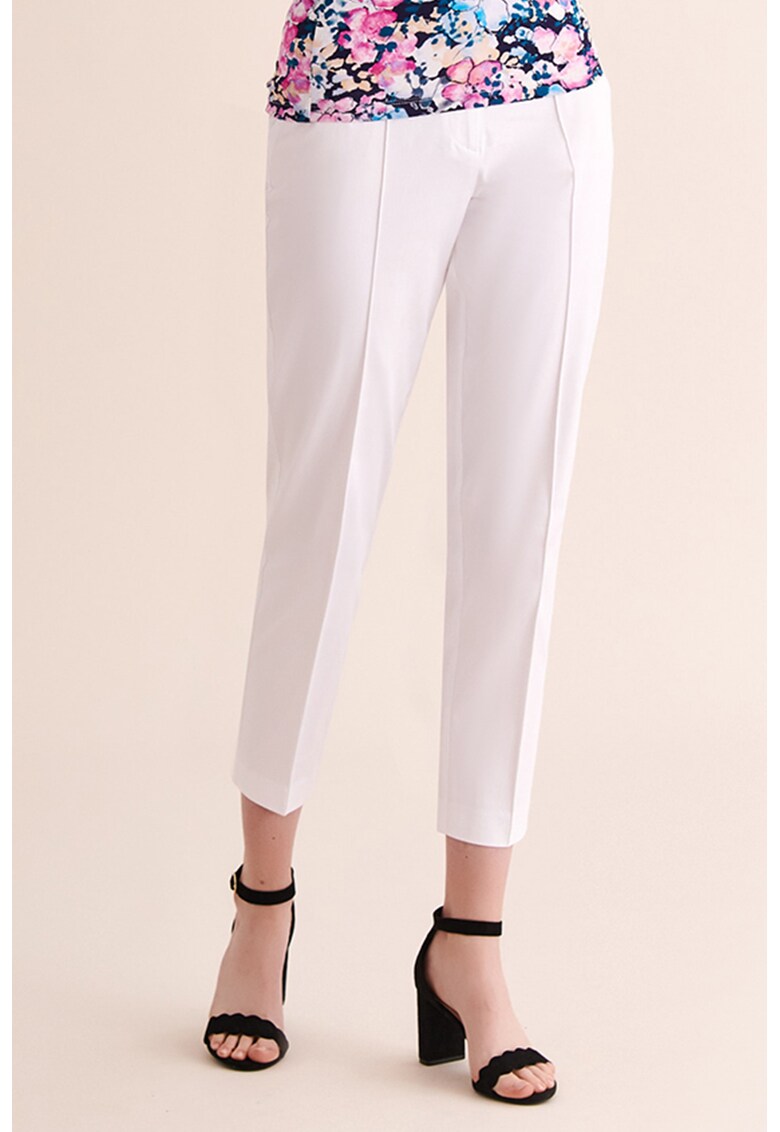 Pantaloni crop cu croiala conica Jakina