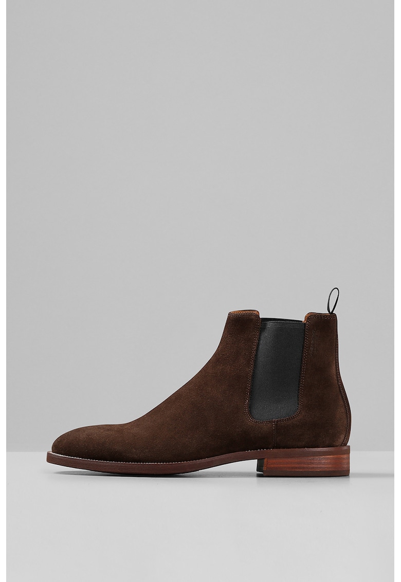 Ghete Chelsea de piele intoarsa