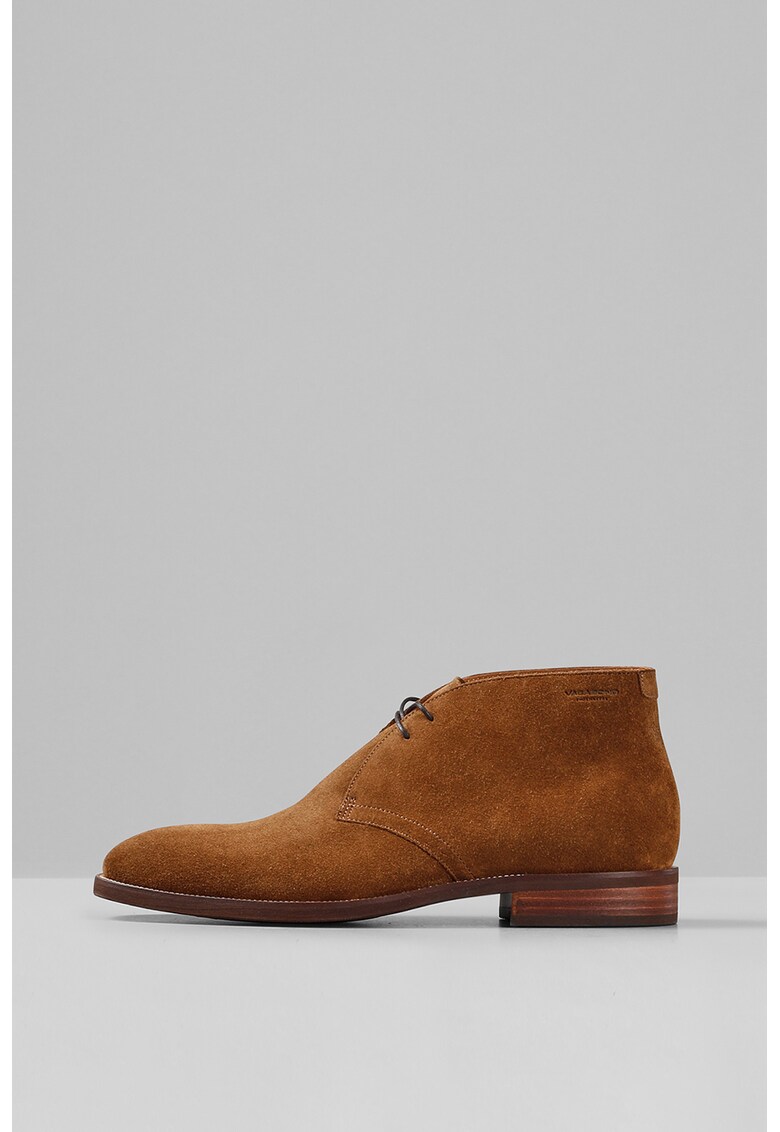 Ghete chukka de piele intoarsa