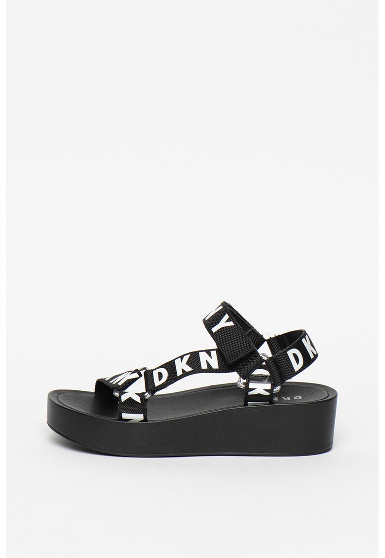 Sandale wedge cu velcro Ayli