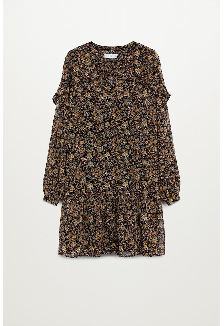 Rochie mini cu model floral Chicago
