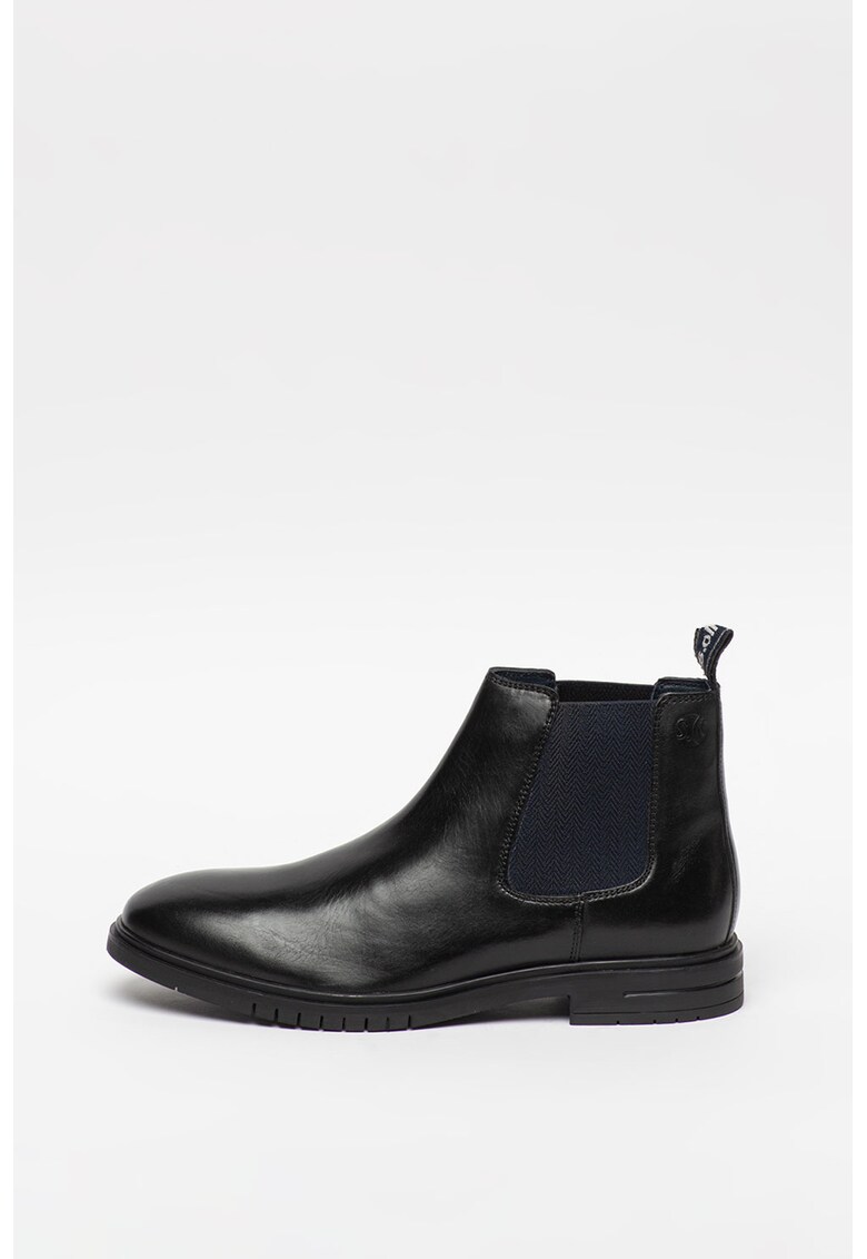 Ghete Chelsea de piele