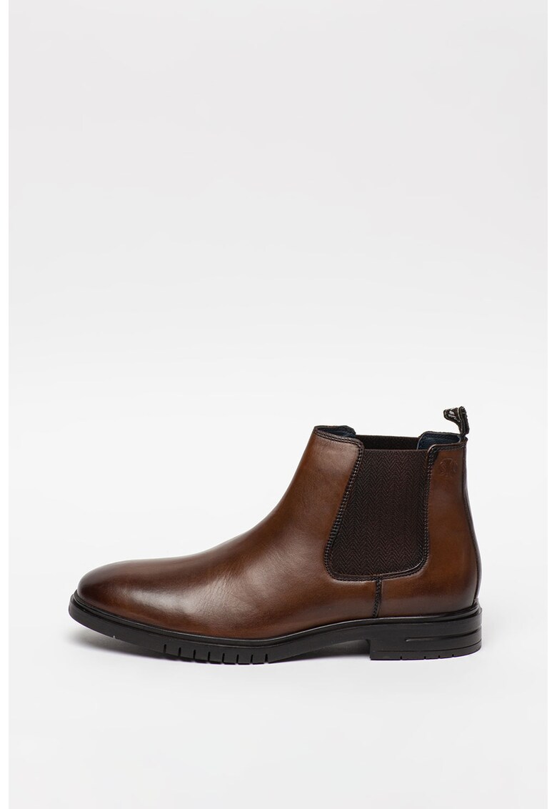 Ghete Chelsea de piele