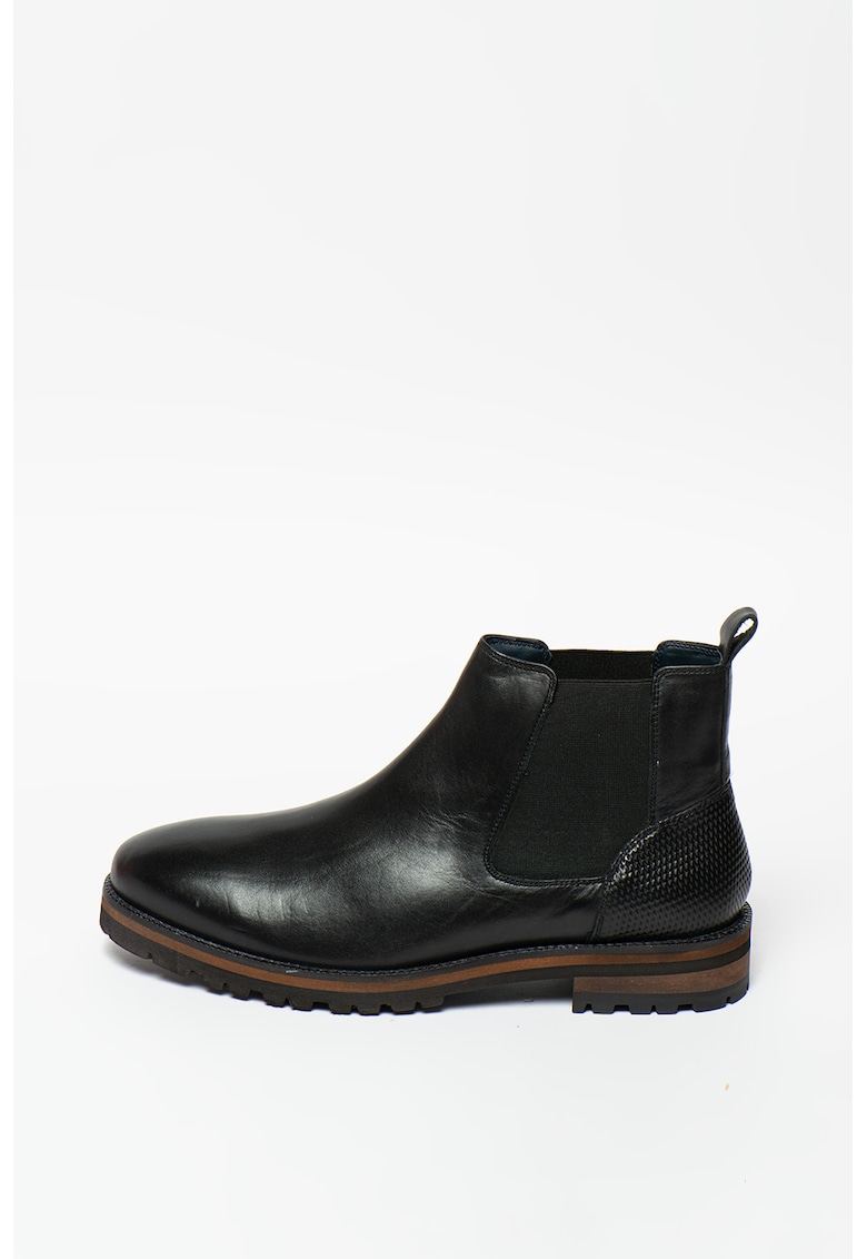 Ghete Chelsea de piele