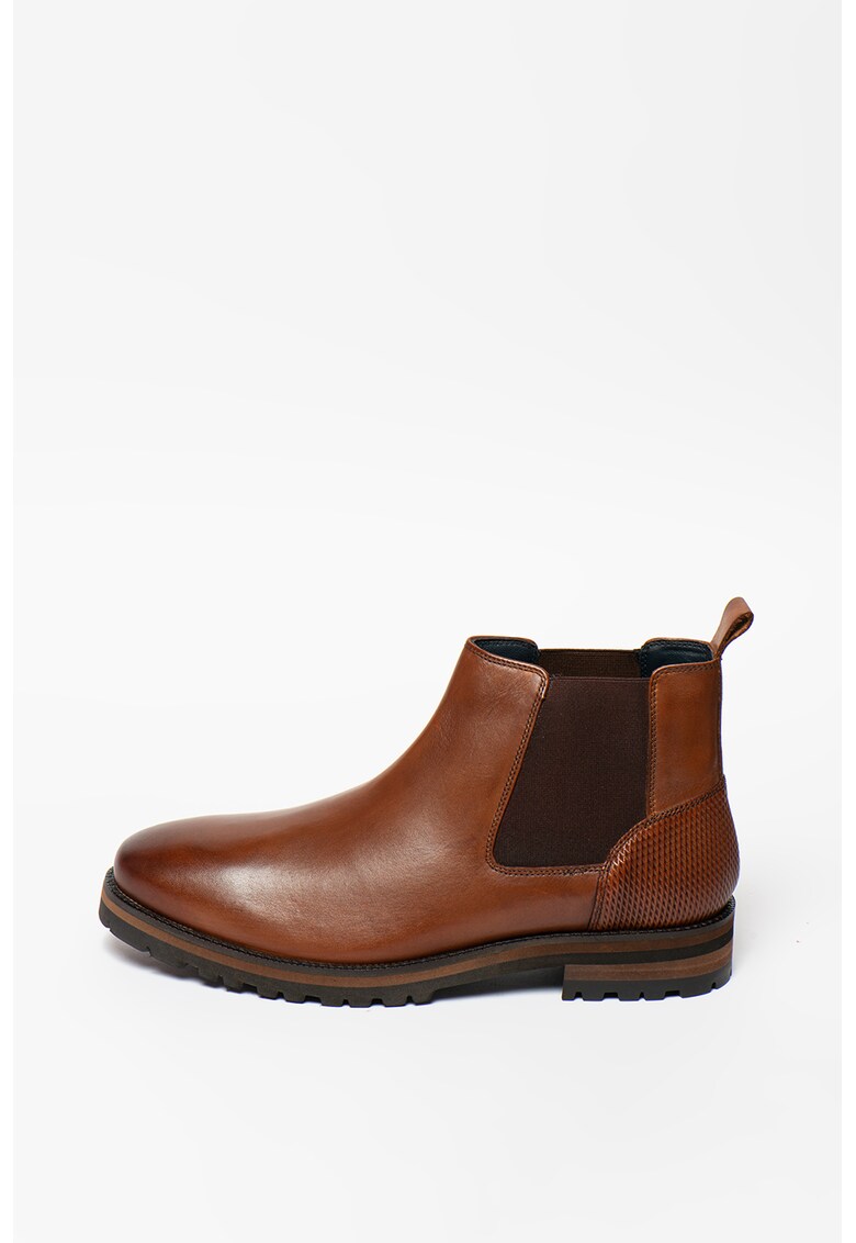 Ghete Chelsea de piele