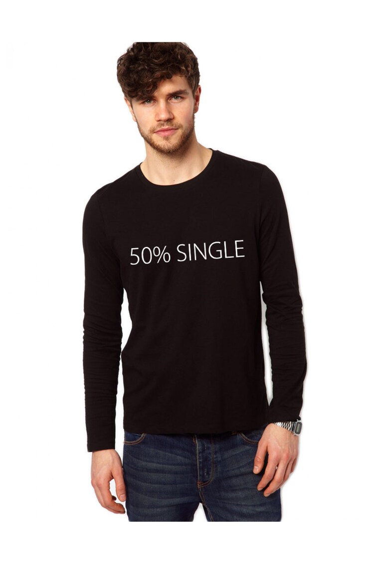 Bluza 50% Single - Negru