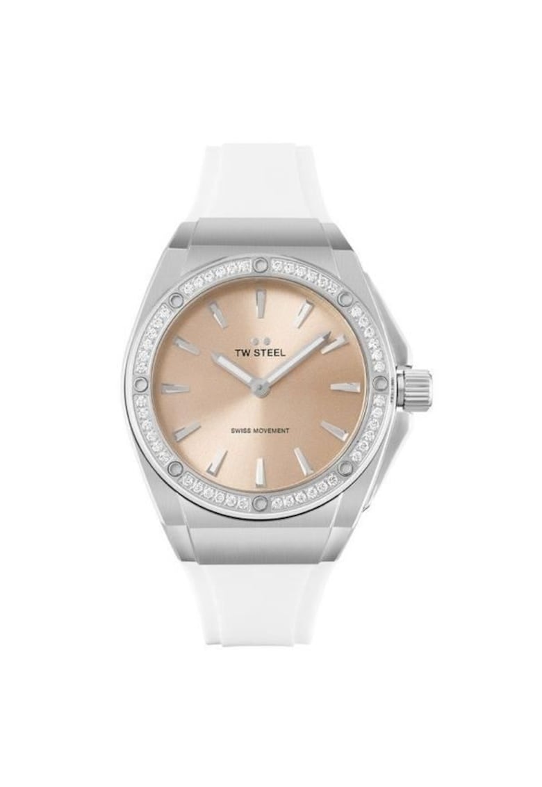 Ceas de dama Tw-Steel CE4032 - Quartz - 38 mm - 10 ATM - Argintiu
