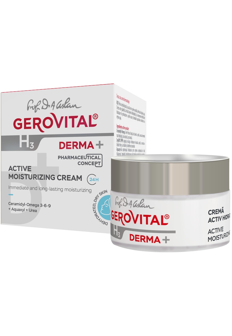 Crema activ hidratanta 24h H3 Derma+ - 50 ml