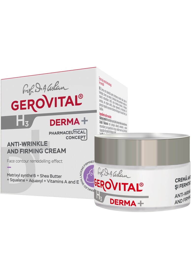 Crema antirid si fermitate Gerovital H3 Derma+ - 50 ml