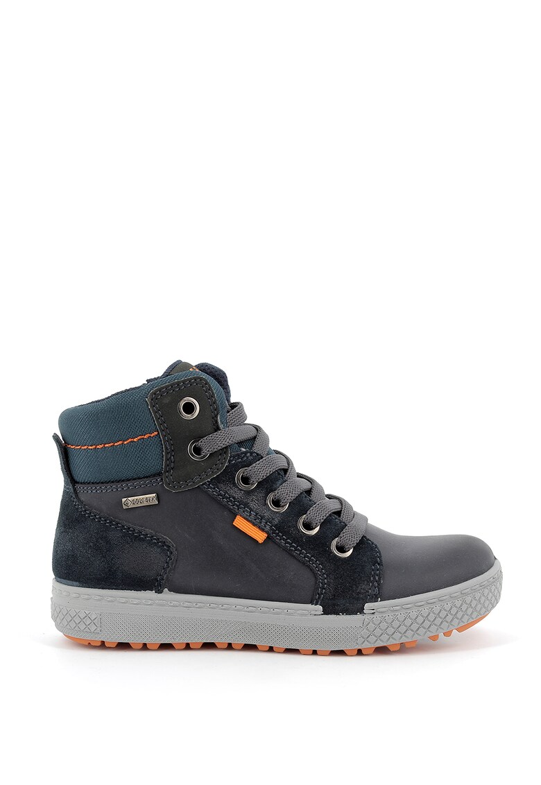 Ghete de piele si material textil