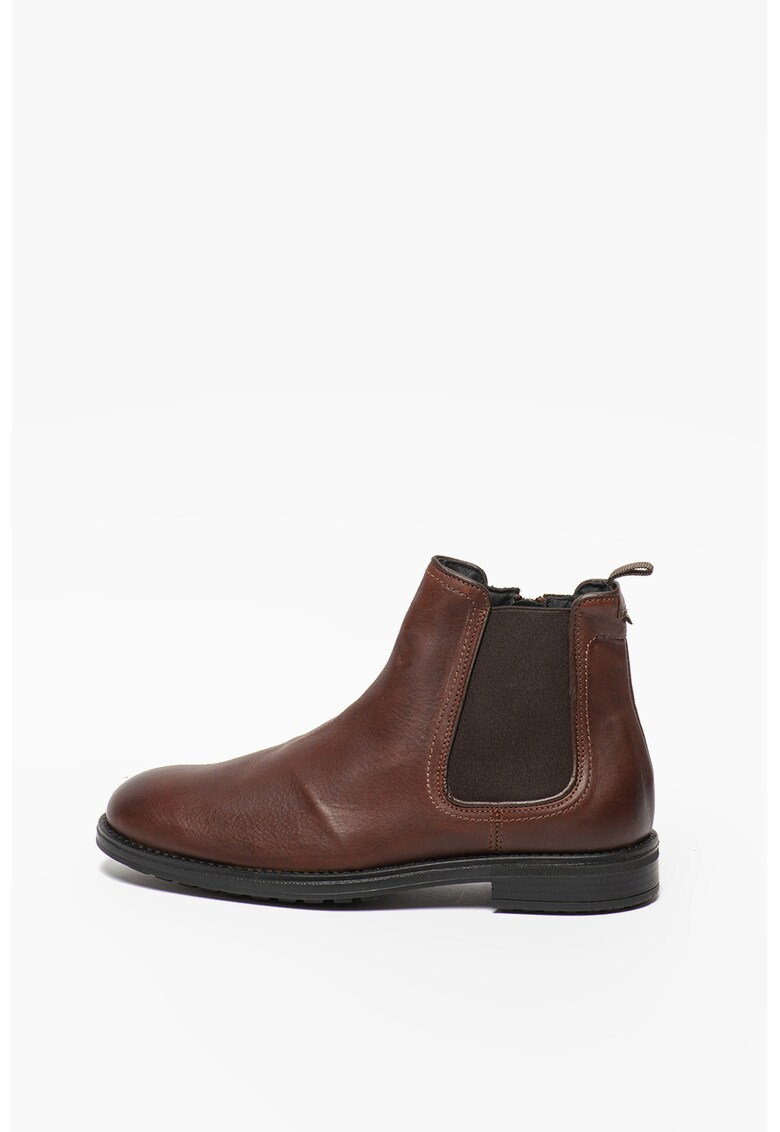 Ghete Chelsea de piele