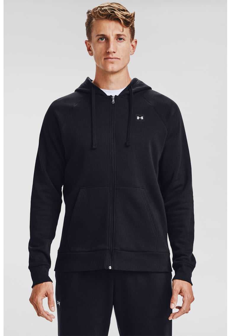 Hanorac cu buzunare laterale si snur de ajustare Rival