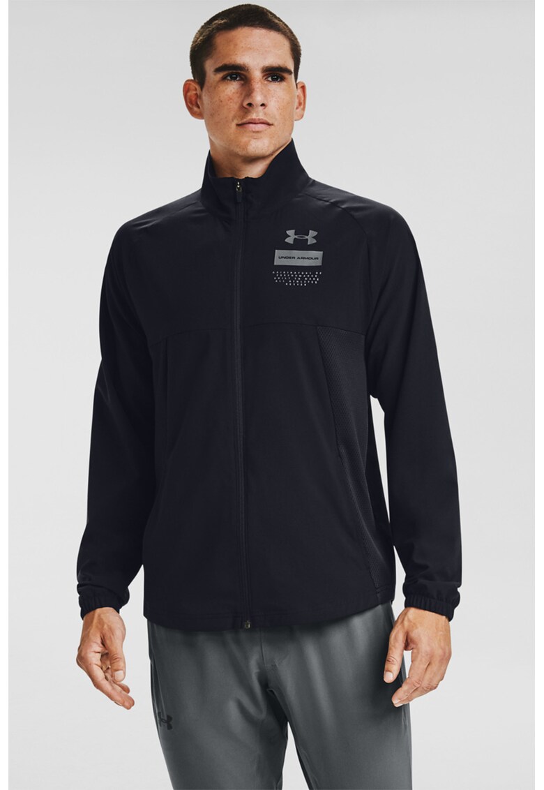 Jacheta elastica cu imprimeu logo - pentru fitness Summer