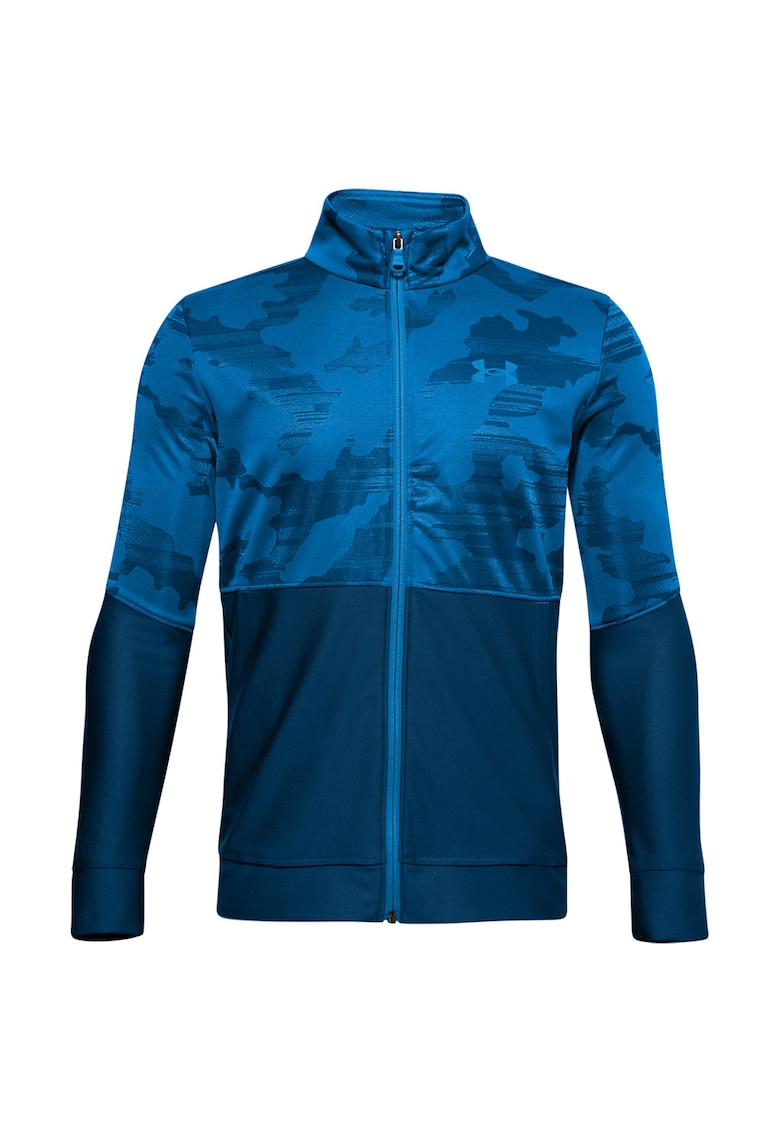 Bluza sport cu fermoar - pentru fitness Prototype - Albastru/Bleumarin
