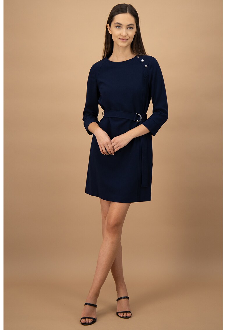 Rochie mini cu un cordon in talie