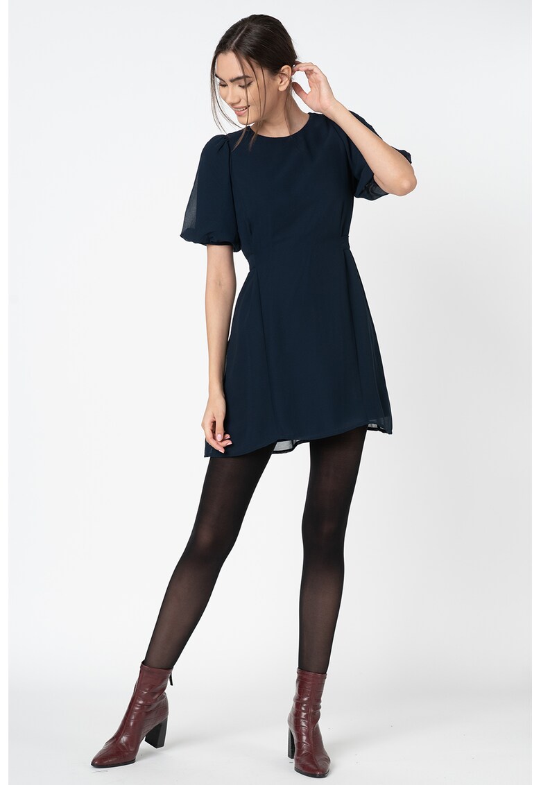 Rochie mini cu maneci bufante Vivika