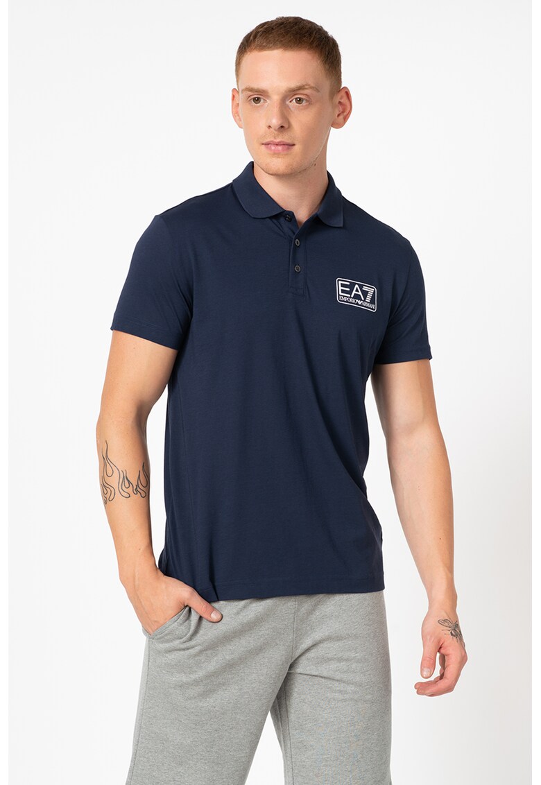 Tricou polo cu imprimeu logo