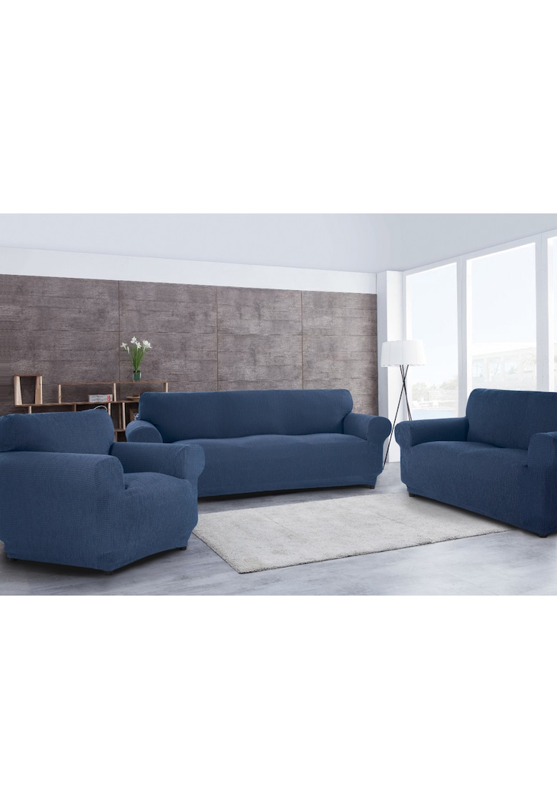 Set huse elastice pentru o canapea 3 locuri – o canapea 2 locuri si 1 fotoliu Brilliante – 60% bumbac+ 35% poliester + 5% elastan fashiondays imagine noua