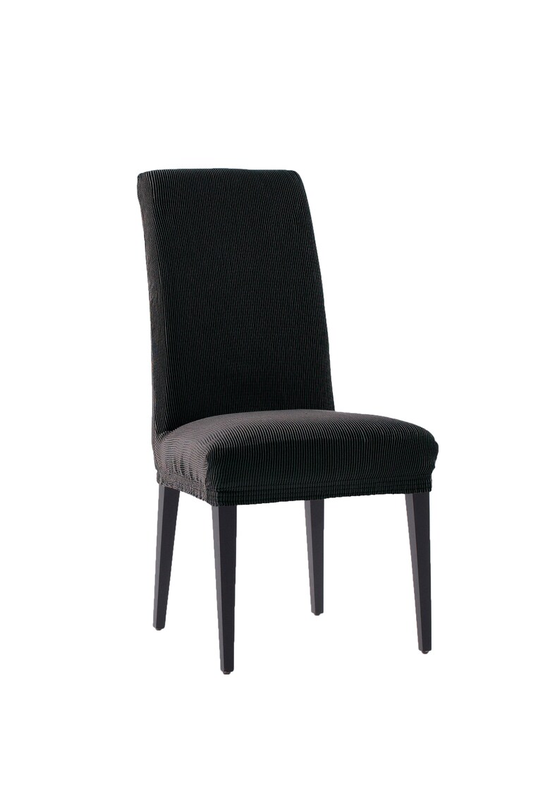 Set 2 huse elastice pentru scaune Nairobi – cu spatar de pana la 50 cm – 60% bumbac+ 35% poliester + 5% elastan fashiondays.ro imagine noua