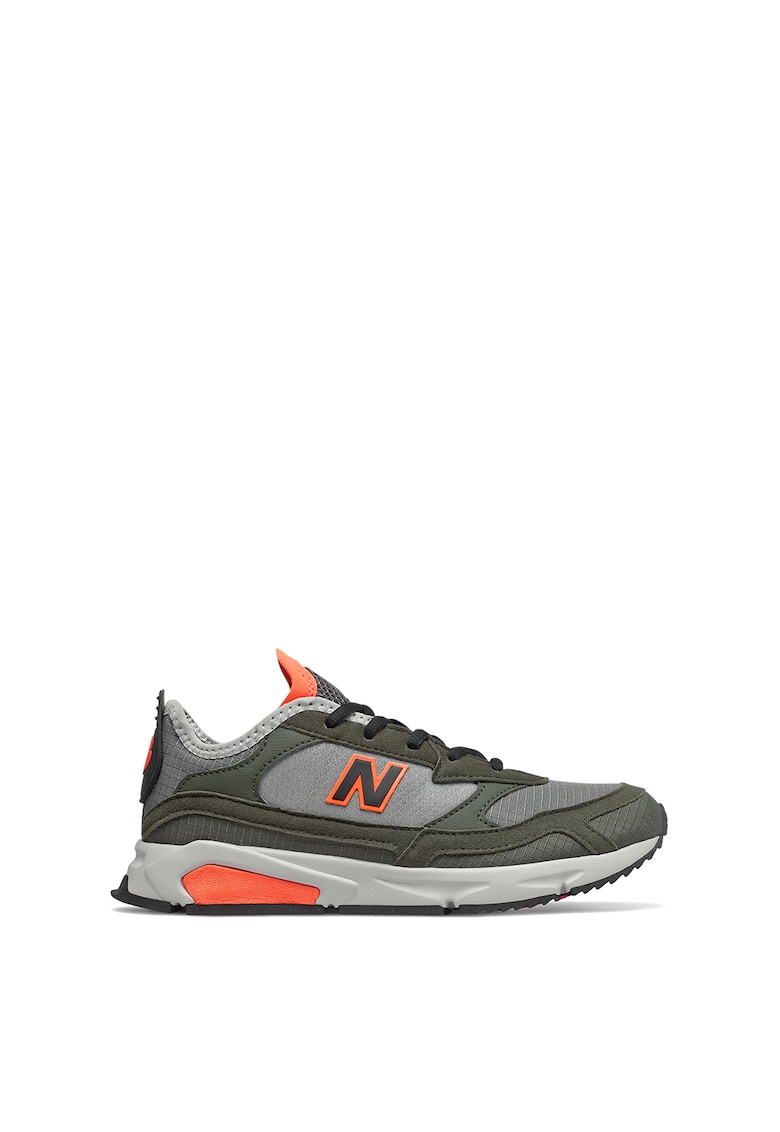 Pantofi sport cu garnituri de piele ecologica