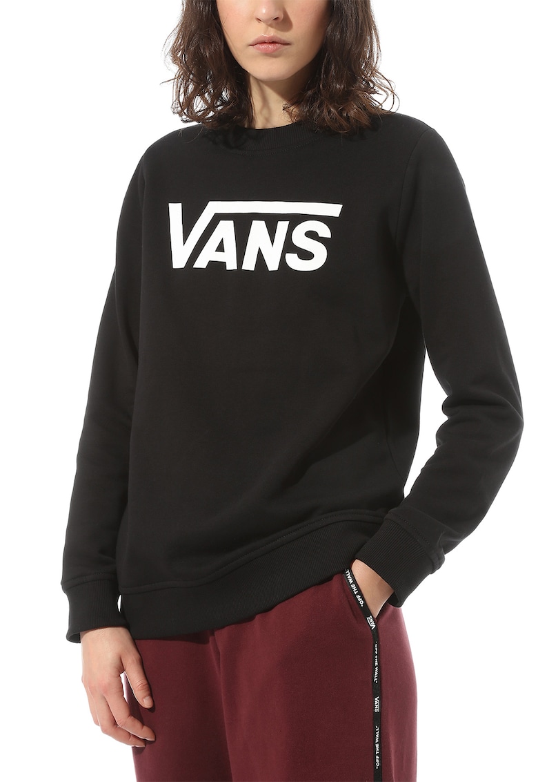 Bluza sport cu logo - Negru