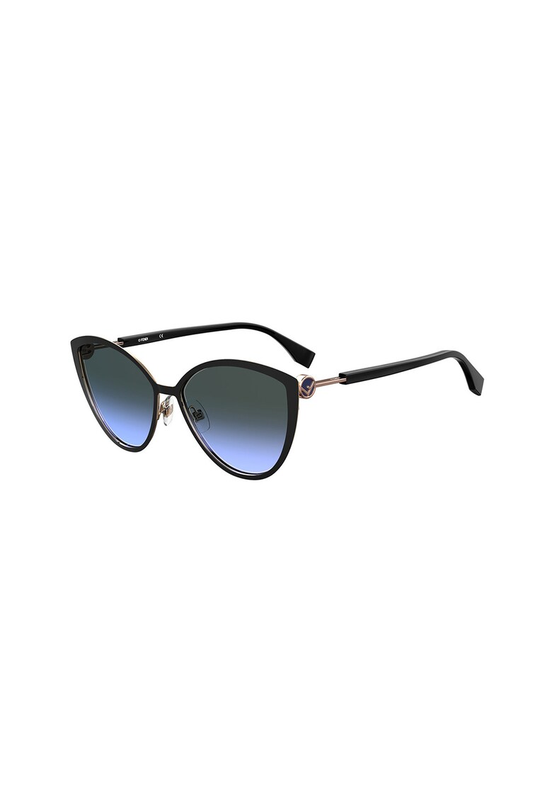 Ochelari de soare cat-eye cu lentile in degrade