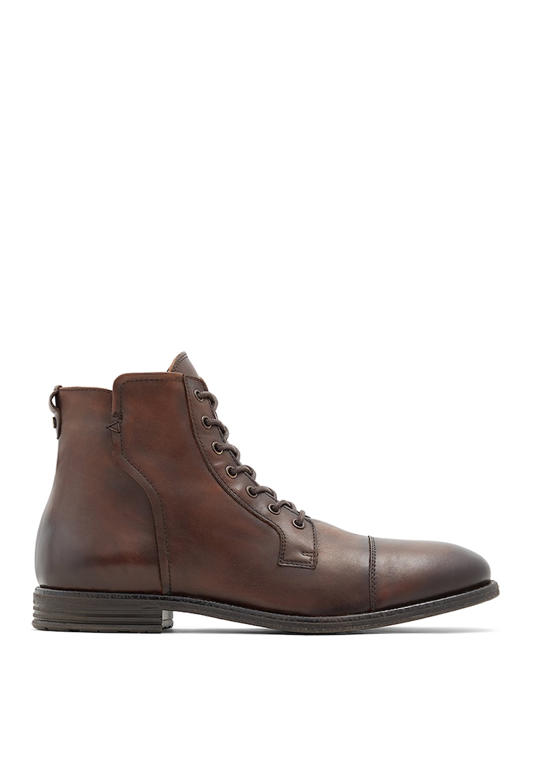 Ghete biker de piele Streustraat