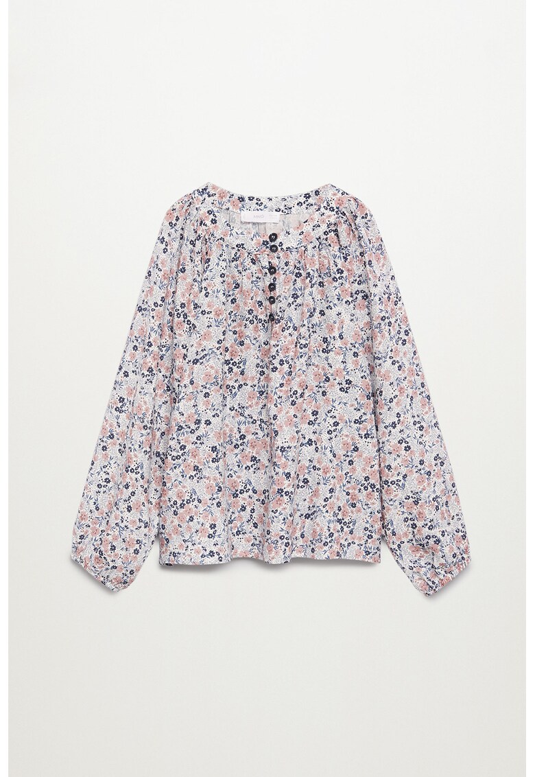 Bluza vaporoasa cu model floral