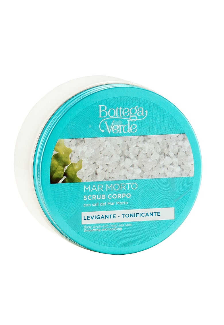 Scrub pentru Corp -  Cu Saruri din Marea Moarta - Mar Morto - 200 ML - Bottega Verde - Efect Exfoliant - Hidratant si Revitalizant - Elimina Celulele Moarte - Reda Luminozitatea si Catifelarea Pielii