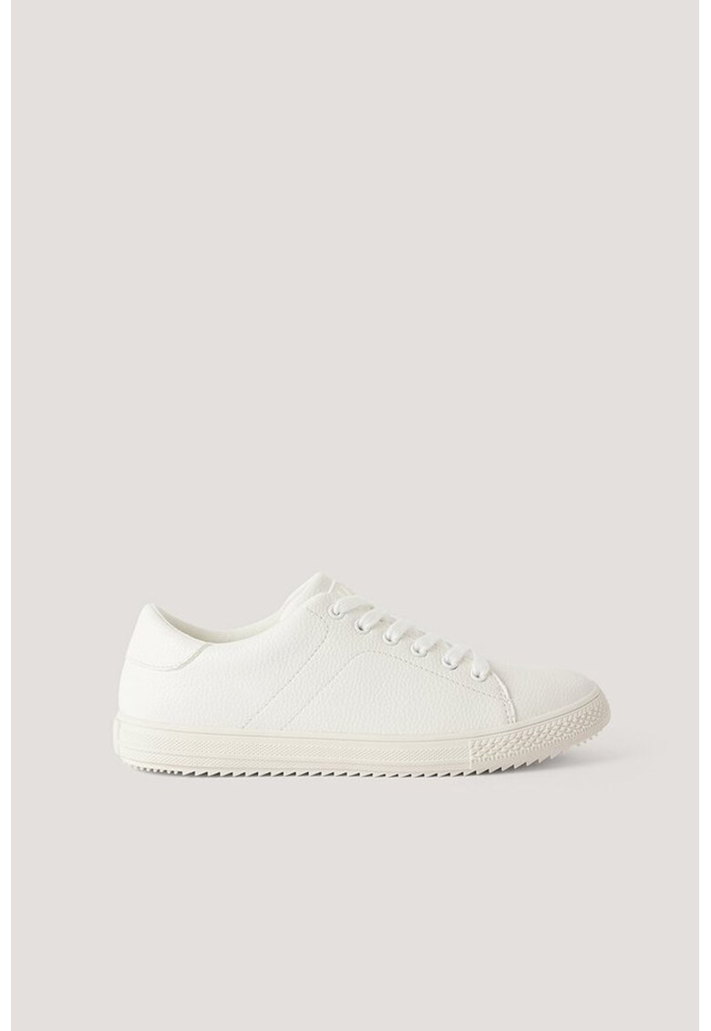 Pantofi sport de piele ecologica cu aspect texturat Pantofi sport de piele ecologica cu aspect texturat