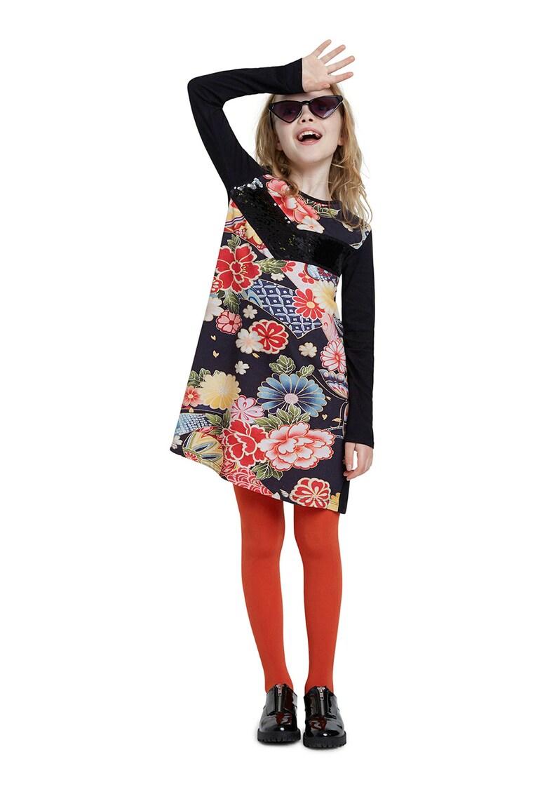Rochie cu imprimeu grafic