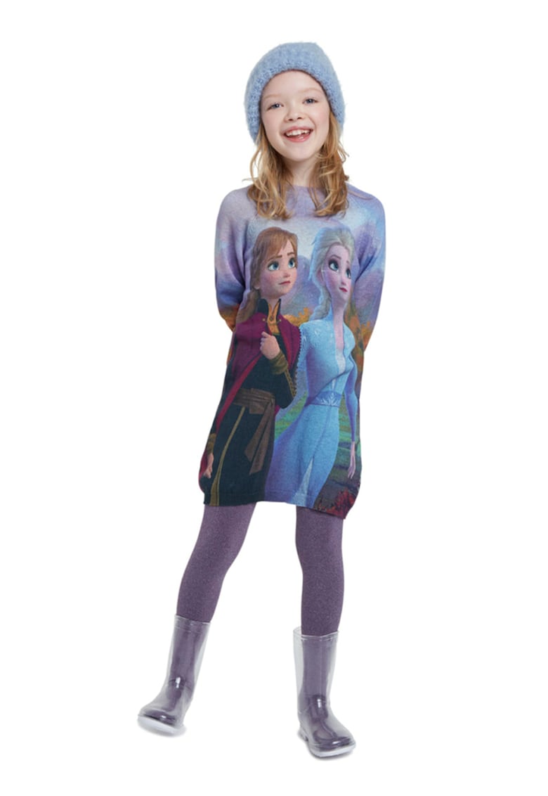 Rochie cu imprimeu Frozen