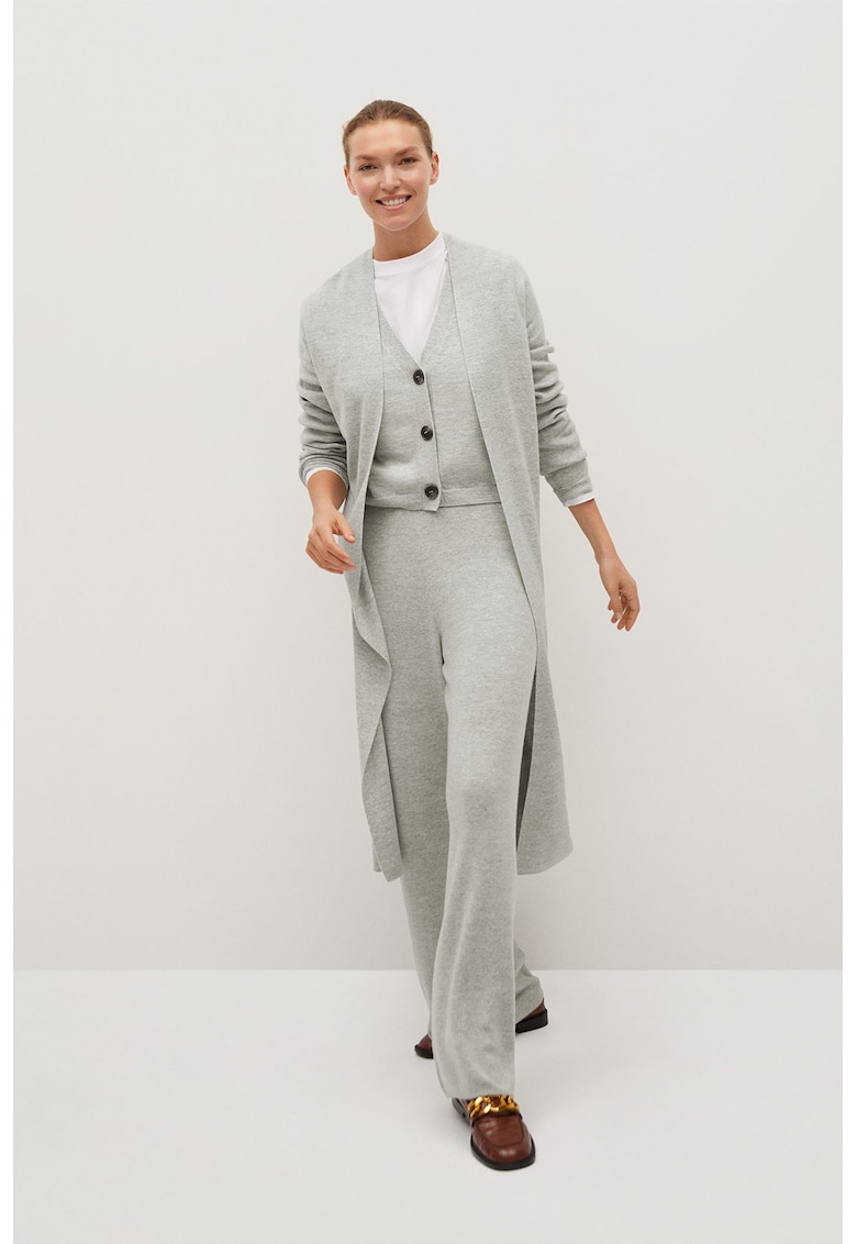 Cardigan lung fara inchidere