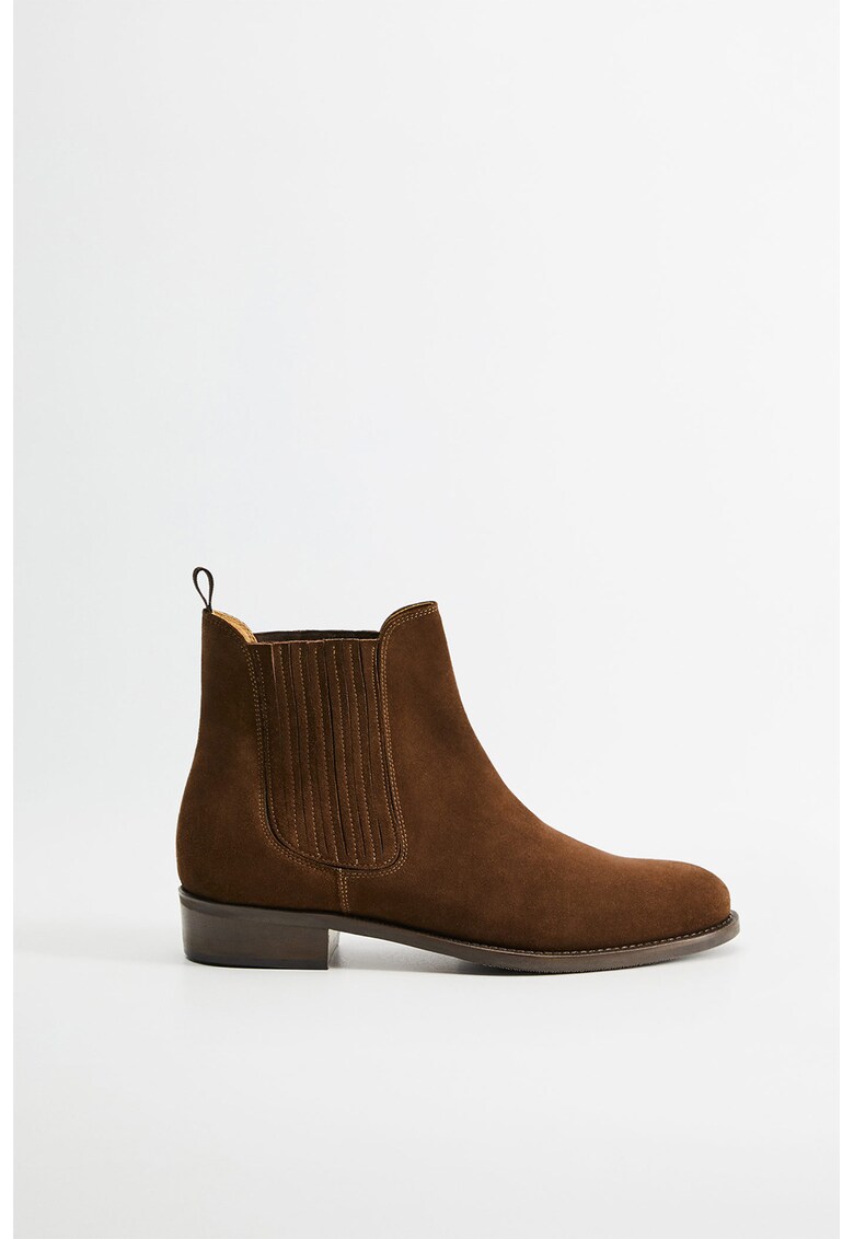 Ghete Chelsea de piele intoarsa
