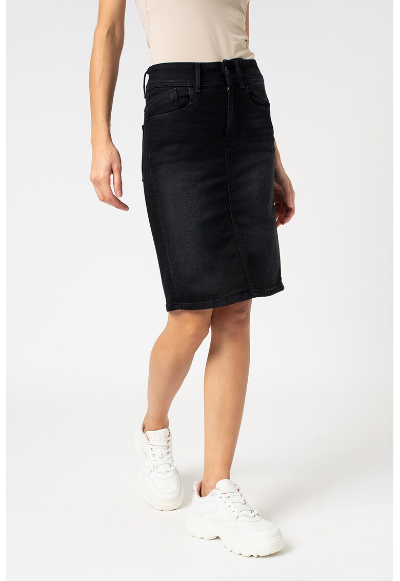 Fusta slim fit din denim Lynn