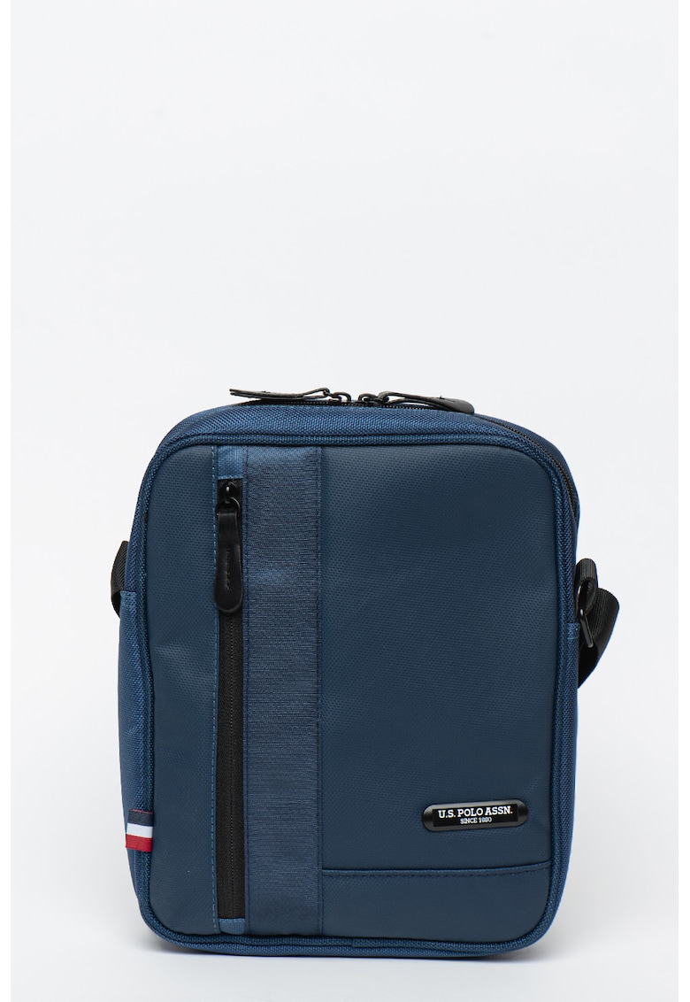 Geanta crossbody cu bareta ajustabila - Albastru inchis