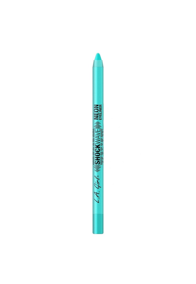 Creion de ochi tip gel L.A. Girl Shockwave Neon Eyeline 1.2g - Albastru turcoaz