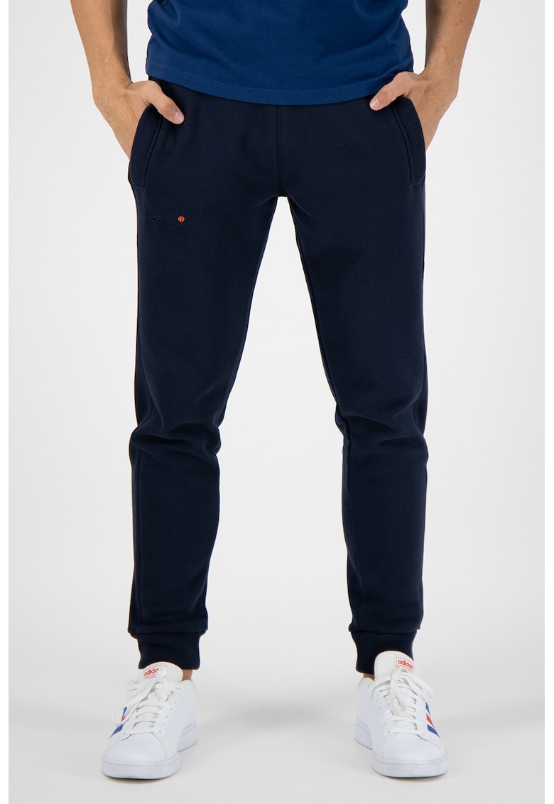 Pantaloni sport cu terminatii elastice la nivelul gleznelor Orange Label
