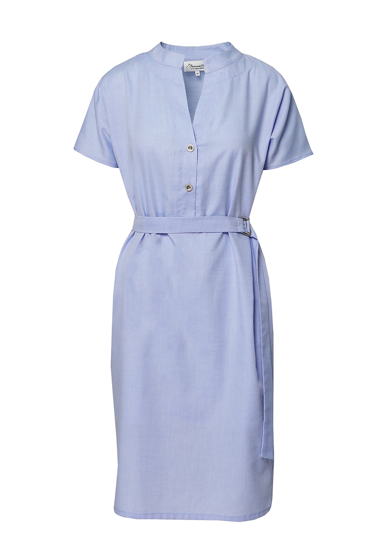 Rochie midi cu talie elastica