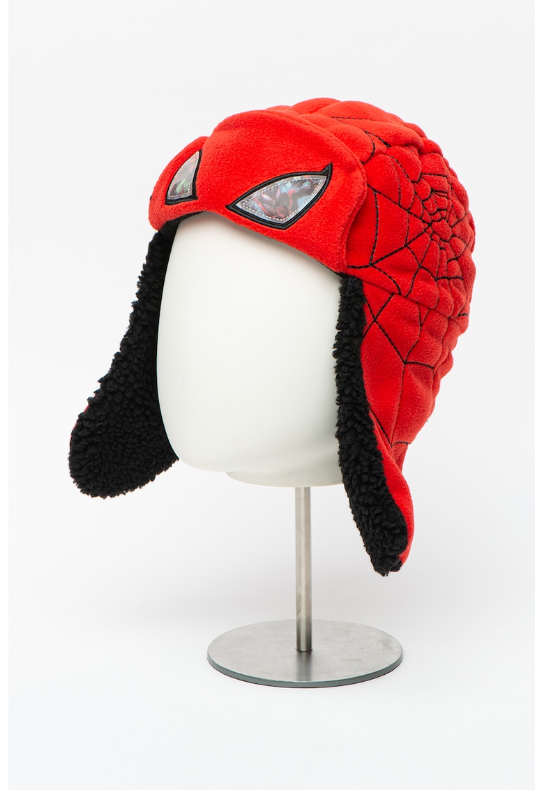 Palarie Trapper cu model Spider-Man