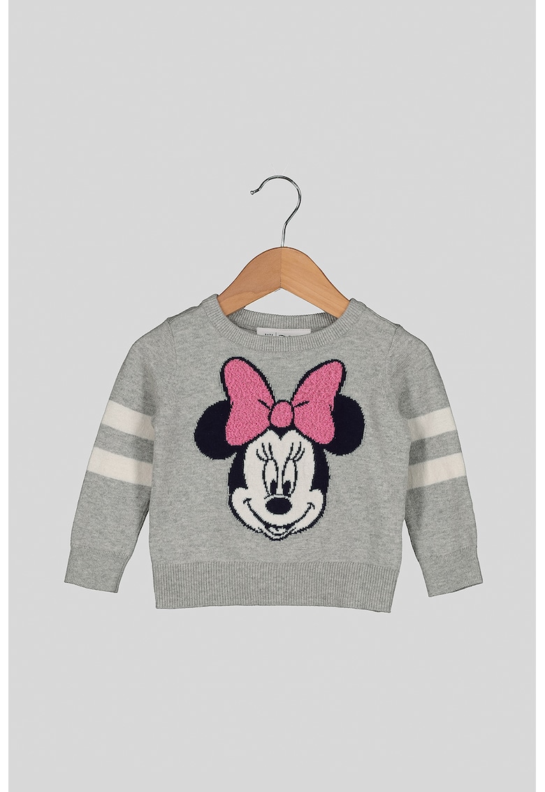 Pulove tricotat fin cu model cu Minnie Mouse