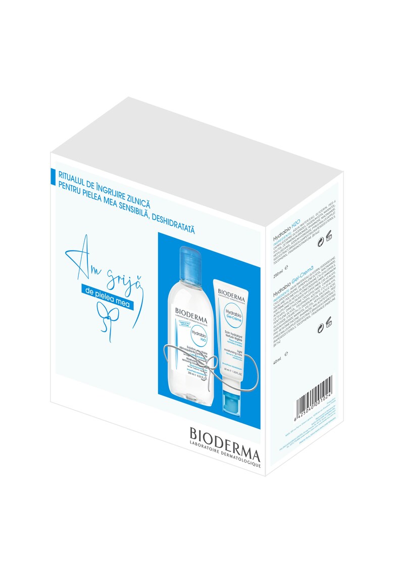 Pachet Hydrabio Gel-crema - 40 ml si Hydrabio Solutie micelara H2O - 250 ml