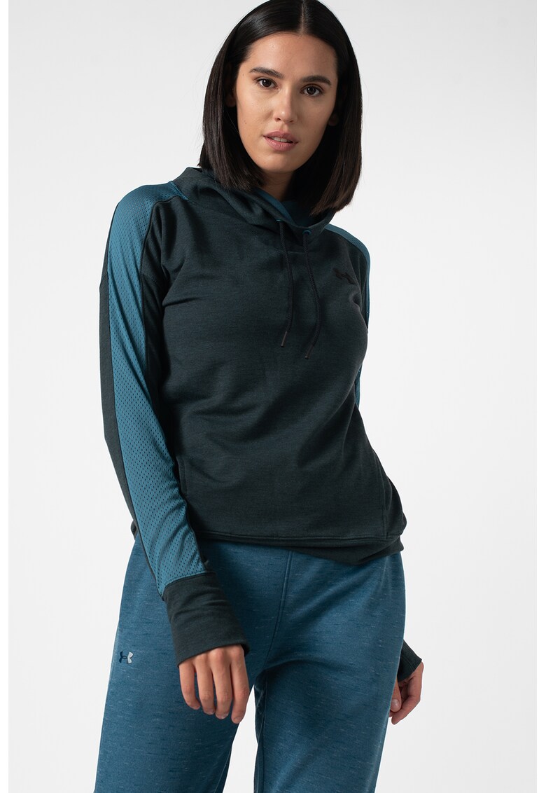 Bluza sport din fleece cu guler inalt - pentru fitness Featherweight