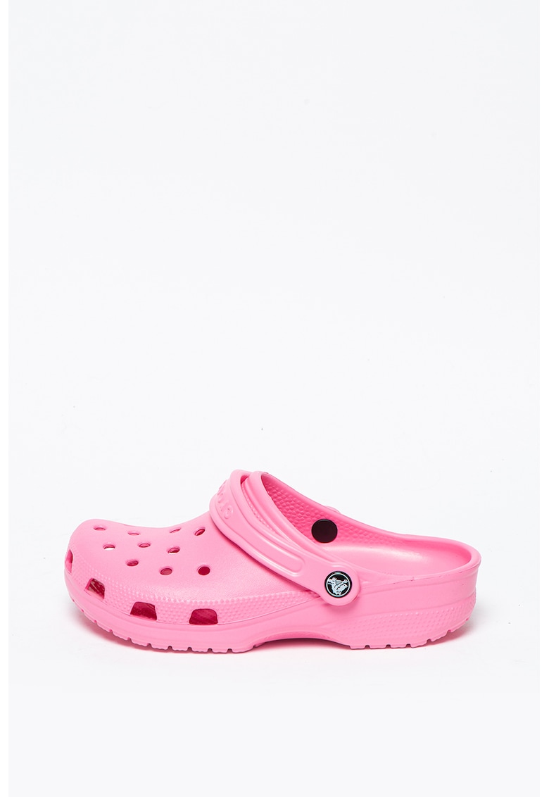 Saboti slingback cu aspect perforat