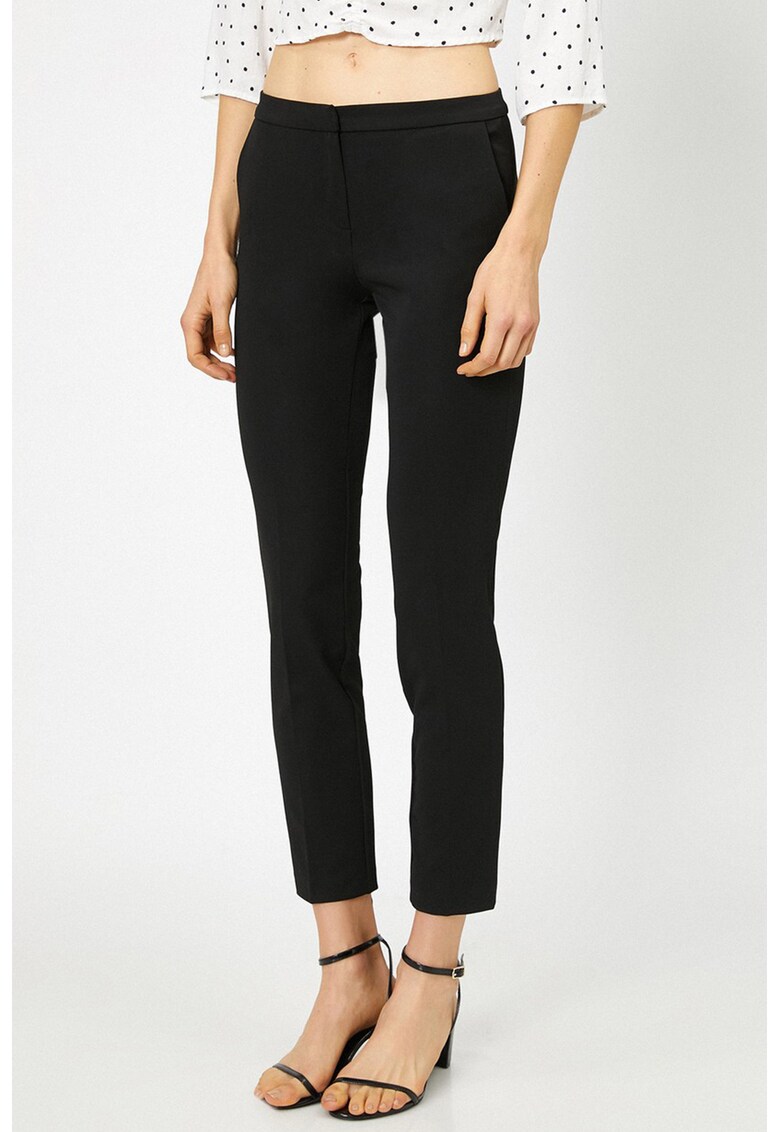 Pantaloni chino crop