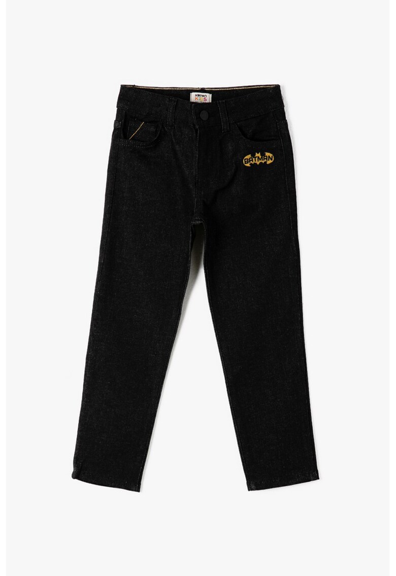 Blugi cu aplicatie Batman Blugi cu aplicatie Batman