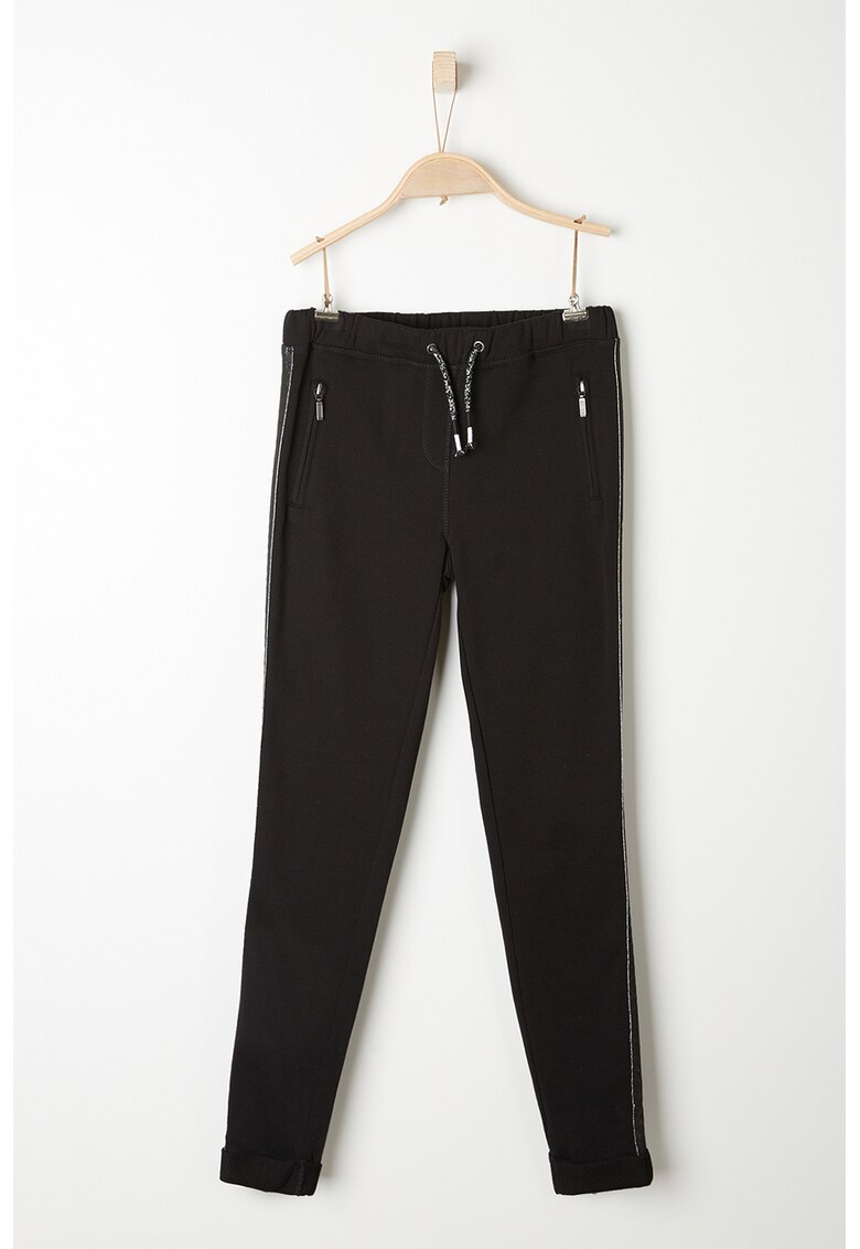 Pantaloni sport cu snururi de ajustare