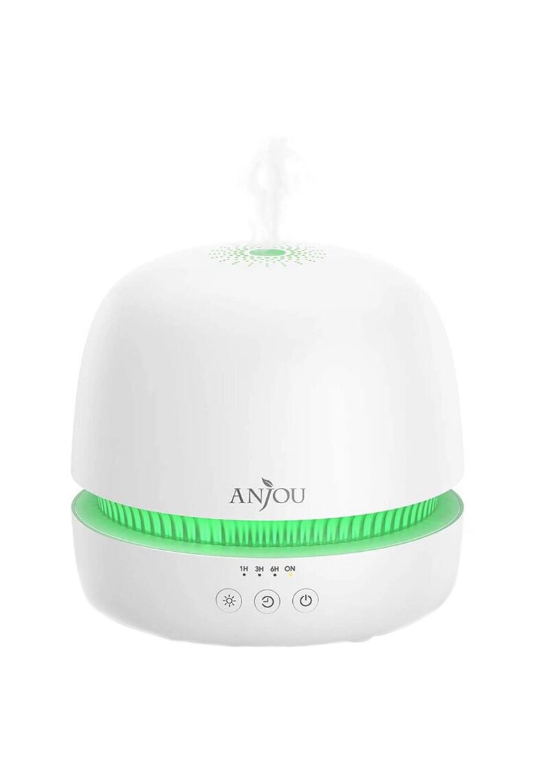 Difuzor Aromaterapie AJ-ADA019 – 300ml – LED 7 culori – BPA free – oprire automata 300ml imagine noua 2022
