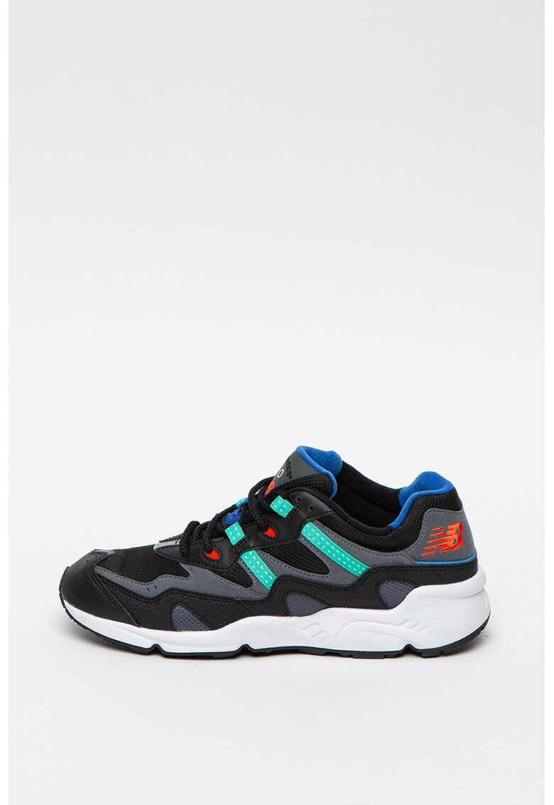 Pantofi sport colorblock cu garnituri de piele si piele intoarsa 850 imagine