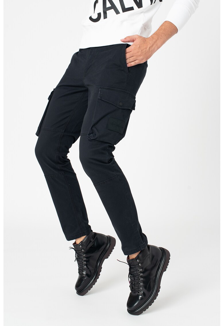 CALVIN KLEIN - Pantaloni cargo slim fit